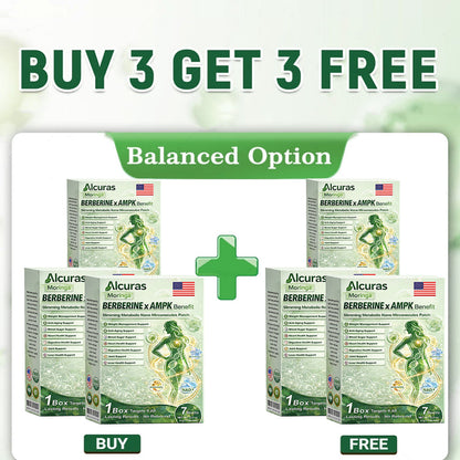 🇺🇸Alcuras™ Moringa × Berberine × AMPK 8-Benefit Slimming & Met0abolic Nano Microneedle Patch🌿