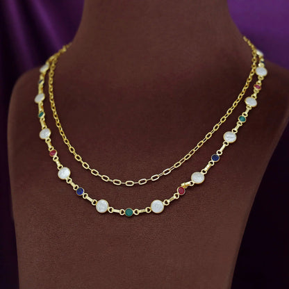 Glossy Baroque Neckpiece